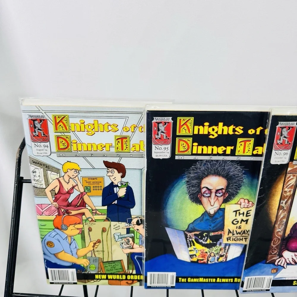 Knights Of The Dinner Table 94-98 Illustrated 1 4-8 Origin 03 & 2011 Special Lot